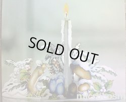 画像1: 【SALE】Ducklingcards X'masアートカード/キャンドルWH