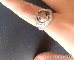 画像3: DECO 巣穴のモモンガリング(シルバー)