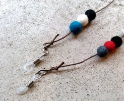 画像5: 【SALE】ぽんぽんフェルトメガネ/マスクストラップ