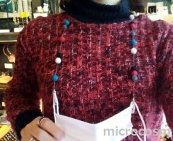 画像4: 【SALE】ぽんぽんフェルトメガネ/マスクストラップ