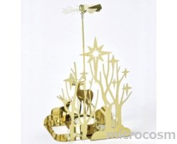 画像9: 【SALE】ロータリーキャンドルホルダー/フォレストGD