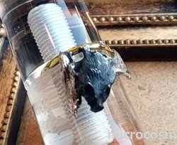 画像3: DECO コウモリダイヤリングSV(シルバー)