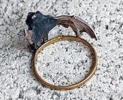 画像6: DECO コウモリダイヤリングSV(シルバー)