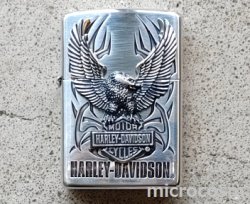 画像1: ZIPPO HDP-07ハーレーダビッドソンビッグメタル