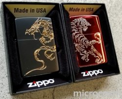 画像2: ZIPPO 2BKG-DRAGON