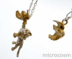 画像2: DECO ネコのペンダントSV(シルバー)