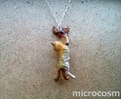 画像6: DECO ネコのペンダントSV(シルバー)