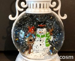 画像3: スノードームバブルランタンLEDスノーマン