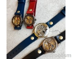 画像8: RebicハンドメイドウォッチRER-26B/SN-BK(手巻き)