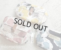 画像2: 大花綿麻スクエアティッシュポーチ3843