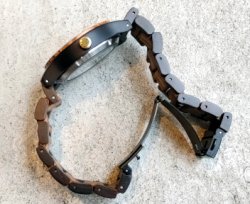 画像6: EINBAND木製ウォッチFriedenBL 自動巻き40mm