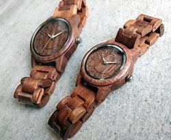 画像4: EINBAND木製ウォッチHimmel walnut