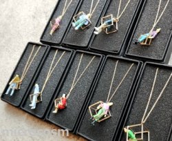 画像4: 【SALE】C-Tネックレス/キューブL-5