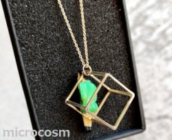 画像3: 【SALE】C-Tネックレス/キューブL-6