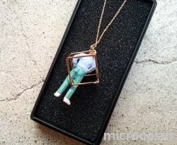 画像7: 【SALE】C-Tネックレス/キューブL-5