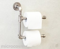 画像6: インダストリアルメタルトイレットペーパー＆タオルホルダー