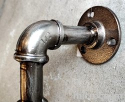 画像3: インダストリアルメタルトイレットペーパー＆タオルホルダー