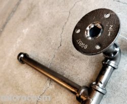 画像5: インダストリアルメタルトイレットペーパー＆タオルホルダー