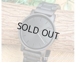 画像1: EINBAND木製ウォッチReiseBKxsandal 40mm