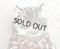 画像2: ナタリー・レテ 壁掛け時計/キャットtabby