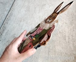 画像4: ナタリー・レテ 壁掛け時計/ラビット