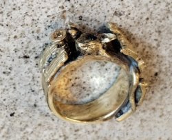 画像5: 【現品限り】DECO ネズミかくれ家リングGD