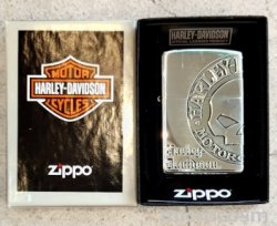 画像2: ZIPPO HDP-36ハーレーダビッドソンS燻し(日本限定デザイン)