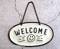 welcomeサイン smile WH