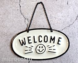 画像1: welcomeサイン smile WH