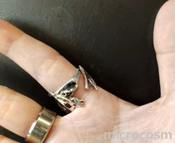 画像8: DECO コウモリリングSV