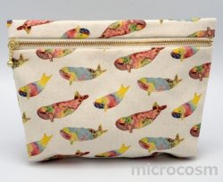 画像2: MFボートポーチM/長崎クジラ・ペンギン