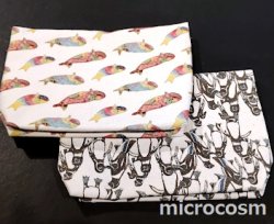 画像1: MFボートポーチM/長崎クジラ・ペンギン
