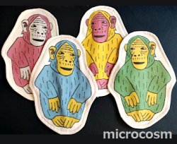 画像1: MFおさるのポーチ