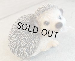 画像1: アニマルオブジェ/ハリネズミ(右上向き)