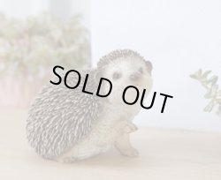 画像2: アニマルオブジェ/ハリネズミ(右上向き)