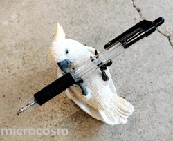 画像2: 白オウムペンホルダー