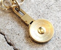 画像4: ブラスボタンキーホルダー