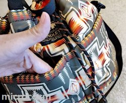 画像10: Kiu x PENDLETON®パデッドポケッタフルミニバッグ