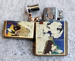 画像2: GearTopオイルライター 浮世絵/相撲