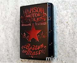 画像2: vanson x GearTopオイルライター V-GT-08