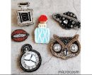 画像: 商品入荷＆更新情報--フェルトビーズ刺繍ブローチ