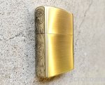 画像: ZIPPO 205サイドアラベスクGD