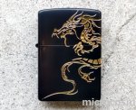 画像: ZIPPO 2BKG-DRAGON
