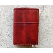 画像3: ZIPPO オロビアンコORZ-001RD牛革巻き (3)