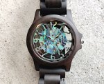 画像: EINBAND木製ウォッチFreiheitSH 40mm