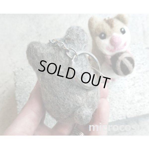 画像3: フェルトハムスターキーホルダー (3)