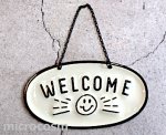 画像: welcomeサイン smile WH