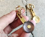 画像: ブラスボタンキーホルダー