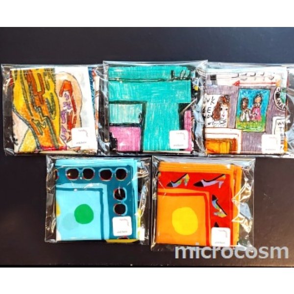 画像4: MFアーティストハンカチ6/イヤリングをした女性 (4)