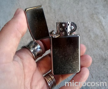 画像: ZIPPO1607スリム/ストリートクローム